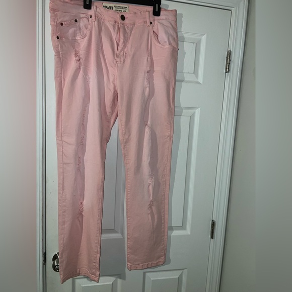 SPARK distressed stretchy Premium men’s denim size 42/32 - Picture 3 of 14